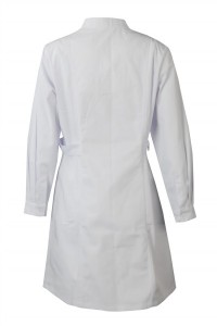 SKNU003 custom-made clinic nurse uniform nurse uniform retail nurse uniform Mong Kok clinic uniform price doctor uniform specialty shop Shute nurse uniform price side view